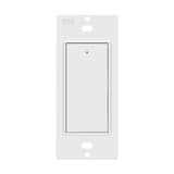 Enerlites LVS-101-W Low Voltage Switch w/ LED, 1-Button, 24V, White