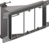 Arlignton LVS3 Three-Gang Screw-On Low Voltage Mounting Bracket for New Construction