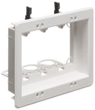 Arlignton LVU3W 3-Gang Recessed Low-Voltage Mounting Bracket