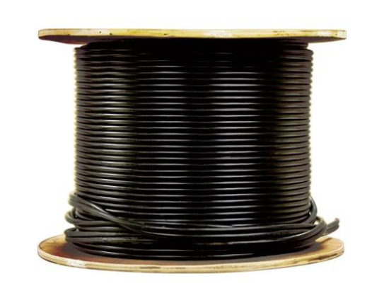 Dabmar Lighting LVW-16 16 Gauge Low Voltage 3 Wire Underwater Cord in Black