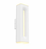 DALS Lighting LWJ16-CC-WH 17" Tall LED Outdoor Wall Sconce - ADA Compliant