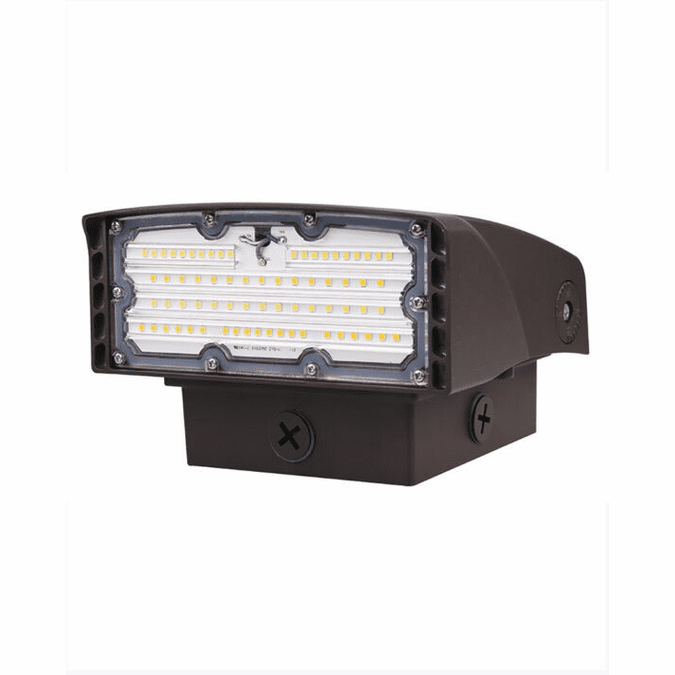 Cyber Tech Lighting LWP30FCO/CCT Adjustable Wattage 120/90/60W LED Wall Pack, 3CCT Adjustable