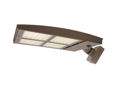 MaxLite M200UC3M-CSBVCR LED Outdoor Flood Area Light ,Watt 200W, Changeable Lens 3M, 120-277V, CCT 3000K/4000K/5000K, Bronze ,Variable Wall Mount, C-Max Ready