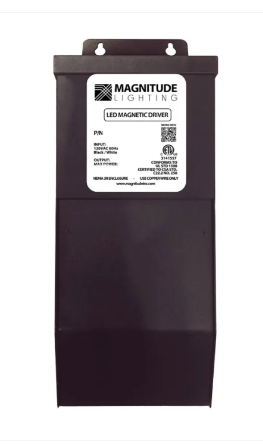Magnitude Lighting M500SOD Ac Series Led Driver W/ Junction Box - 500 Watt Capacity - Dimmable - Manual Reset - 120v Input / 12v Ac Output