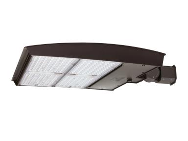 MaxLite M320UW-CSBKCR LED Outdoor Flood Area Light ,Watt 320W, Wide, 120-277V, CCT 3000K/4000K/5000K, Slipfitter Mount, C-max Compatible