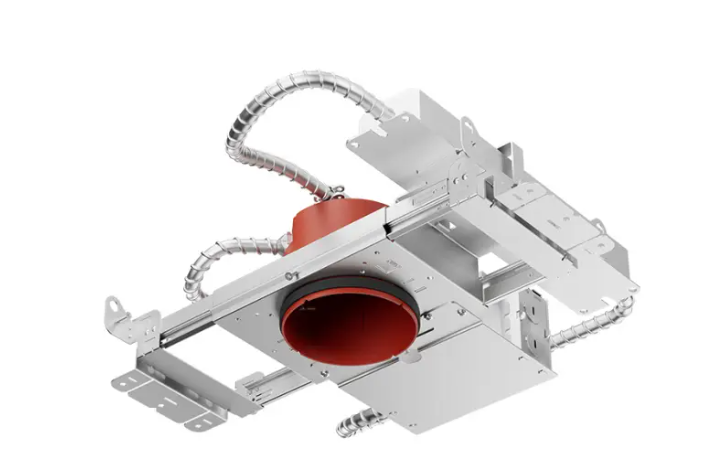 DMF Lighting M4NCRF15OEM M-Series 4" Fire Rated Round New Construction Housing - Emergency Driver Integrated Switch - 1,500 Lumens - 0-10V Dimming
