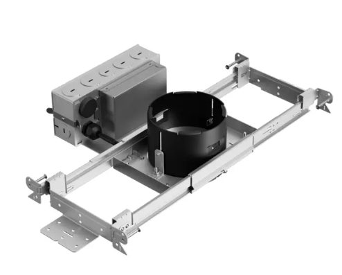 DMF Lighting M4NCRN07DSAWN M-Series Commercial 4" Round New Construction Housing, 750 Lumens, Lutron Athena Node, DALI-2 Static CCT Dimmable