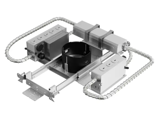 DMF Lighting M4NCRN35OEMS M-Series Commercial 4" Round New Construction Housing, Emergency Driver Remote Switch, 3,500 Lumens, 0-10V Dimmable