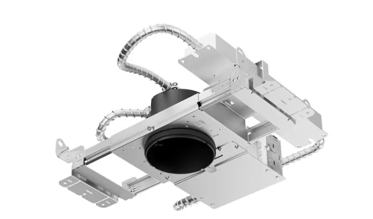 DMF Lighting M4NCRS15OES M-Series 4" Round New Construction Housing - Emergency Driver Remote Switch - 1,500 Lumens - 0-10V Dimming