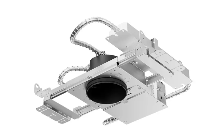 DMF Lighting M4NCRS15TES M-Series 4" Round New Construction Housing - Emergency Driver Remote Switch - 1,500 Lumens - TRIAC/ELV Dimming