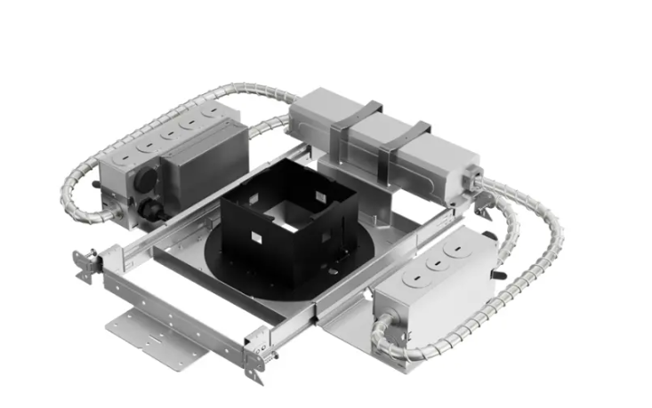 DMF Lighting M4NCSN30DSEM M-Series Commercial 4" Square New Construction Housing - Emergency Driver Integrated Switch - 3,000 Lumens - DALI-2 Static CCT Dimmable