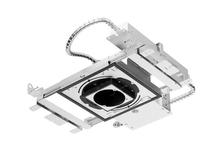 DMF Lighting M4NCSS10OES M-Series 4" Square New Construction Housing - Emergency Driver Remote Switch - 1,000 Lumens - 0-10V Dimming