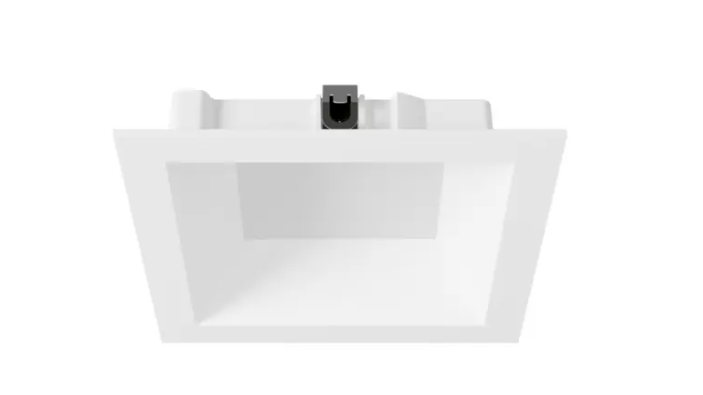 DMF Lighting M4TSAWH M-Series 4" Square Adjustable Deep Beveled Trim - White