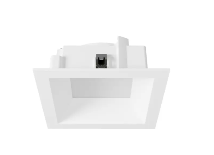 DMF Lighting M4TSDWH M-Series 4" Square Deep Beveled Trim - White