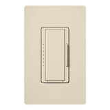 Lutron MA-1000-LA Maestro Digital Fade Dimmer, Single Pole/Multi-Location, 1000W Incandescent/Halogen, Light Almond Finish