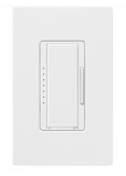 Lutron MA-PRO-SW Maestro Satin PRO LED+ Dimmer, Single Pole/3-Way/Multi-Location, Snow White Finish