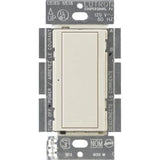 Lutron MA-S8AM-LA Maestro Single Pole/Multi-Location Switch, 8A Light, 3A Fan, Light Almond Finish