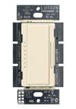 Lutron MACL-153M-AL Maestro LED+ Dimmer Switch for Dimmable LED Bulbs, 150W/Single-Pole or Multi-Location, Almond Finish