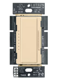 Lutron MACL-153M-IV Maestro LED+ Dimmer Switch for Dimmable LED Bulbs, 150W/Single-Pole or Multi-Location, Ivory Finish