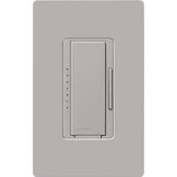 Lutron MAELV-600-GR Maestro Digital Fade Single Pole/Multi-Location Dimmer, 600W Electronic Low Voltage, Gray Finish