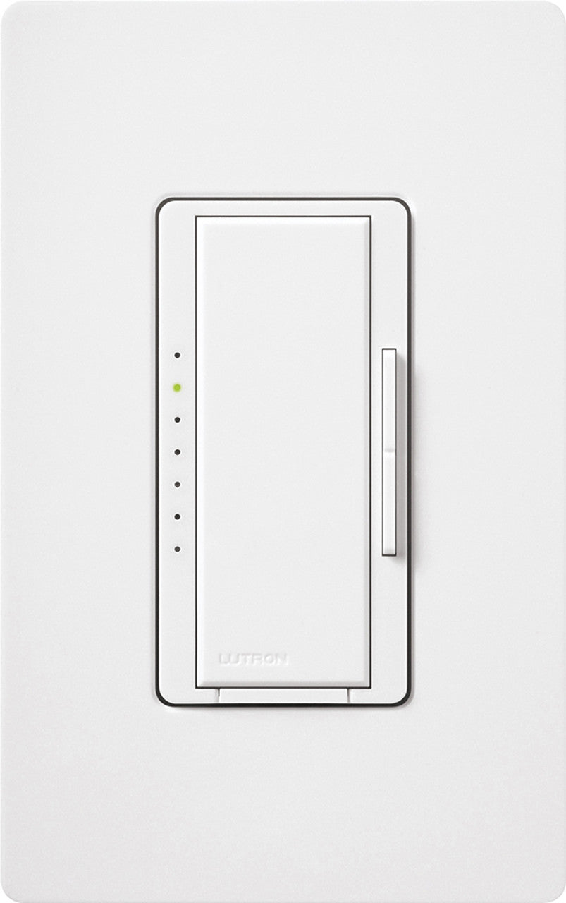 Lutron MAELV-600-AL Maestro Digital Fade Single Pole/Multi-Location Dimmer, 600W Electronic Low Voltage, Almond Finish
