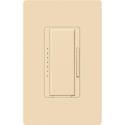 Lutron MALV-600-IV Maestro Magnetic Low-Voltage Dimmer, Wattage 450W Max, Voltage 120V, Ivory Finish
