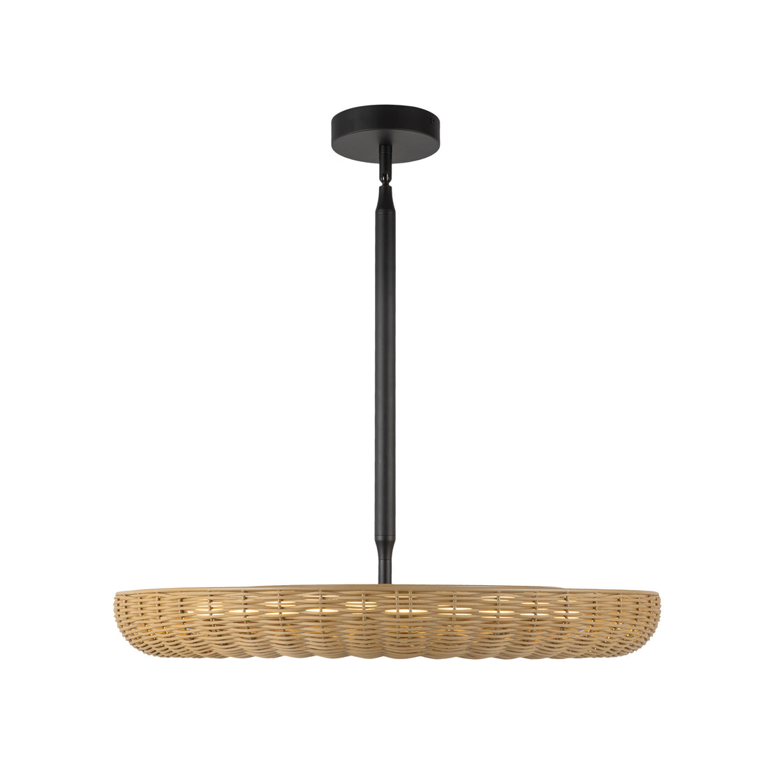 Alora Mood CH602024MB-UNV Maris LED 24.13 inch Matte Black Chandelier Ceiling Light