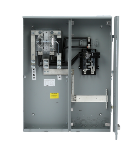 Siemens MC0816B1400SDL 120/240 VAC 320 Amp 1-Phase 3-Wire Ringless Combination Meter Load Center