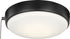 Generation Lighting MC265BK Universal Light Kits matte black LED light kit with frosted acrylic shade