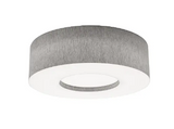 AFX Lighting MCF2432MB-GY 24-in 25W Montclair Flush Mount, 3-Light, E26, 120V, Gray Finish