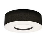 AFX Lighting MCF3044L5AJUD-BK-MS 30-in 60W Montclair Flush Mount w/ Sensor, 120V-277V, CCT Select, Black Finish