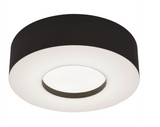 AFX Lighting MCF3044L5AJUD-BK Montclair 30" Led Flush Mount - 27k / 3k / 35k / 4k / 5k - 120-277v - Black Finish