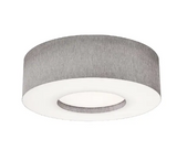 AFX Lighting MCF3044L5AJUD-GY-MS 30-in 60W Montclair Flush Mount w/ Sensor, 120V-277V, CCT Select, Gray Finish