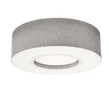 AFX Lighting MCF3044MB-GY 30-in 25W Montclair Flush Mount, 4-Light, E26, 120V, Gray Finish