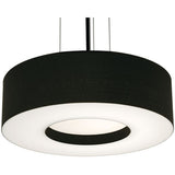 AFX Lighting MCP1524MBBK-BK 15-in 25W Montclair E26 Pendant 3 Lights, 120V, 120V, Black/ Black Finish