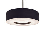 AFX Lighting MCP1932LAJUDSN-BK 42W Montclair E26 Pendant Light, 120V-277V, CCT Select, Black Finish