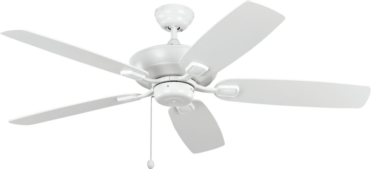Generation Lighting Colony 52 52 inch matte white ceiling fan