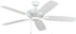 Generation Lighting Colony 52 52 inch matte white ceiling fan