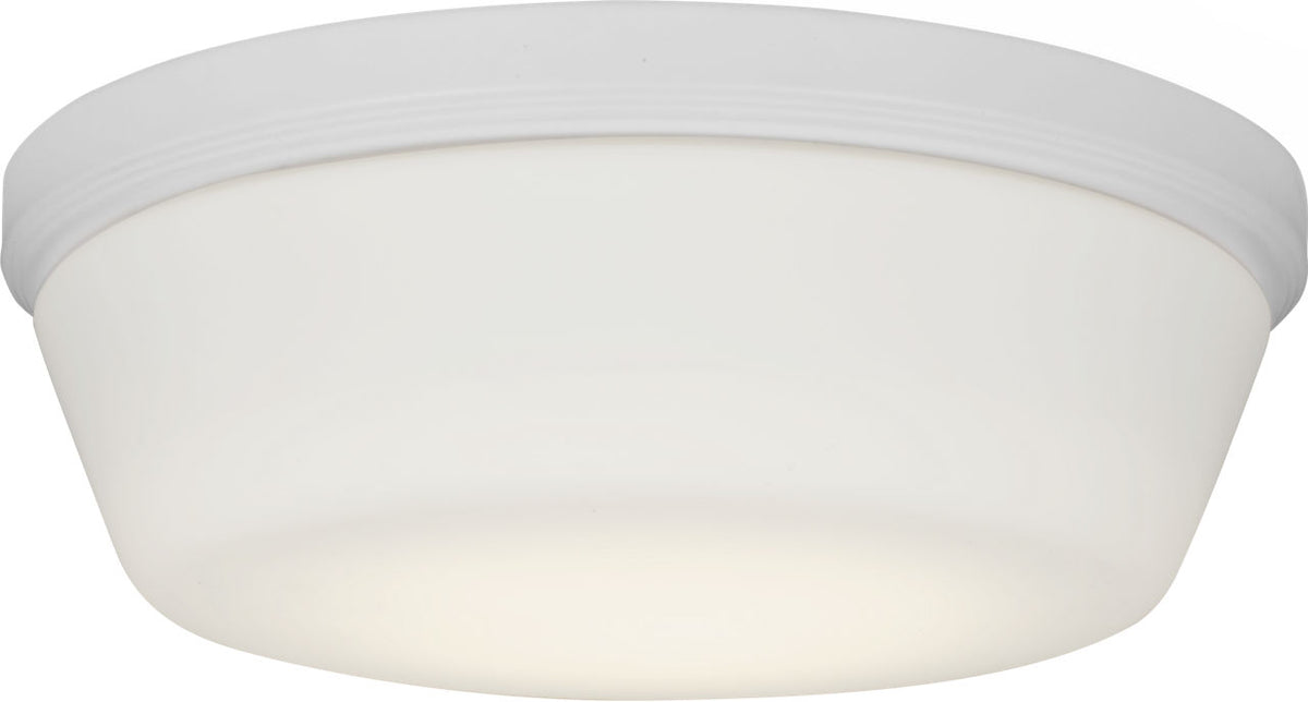 Generation Lighting MC261RZW Universal Light Kits Matte White Ceiling Fan Light Kit