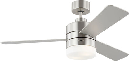 Generation Lighting 3ERAR44BSD Era 44 LED brushed steel ceiling fan