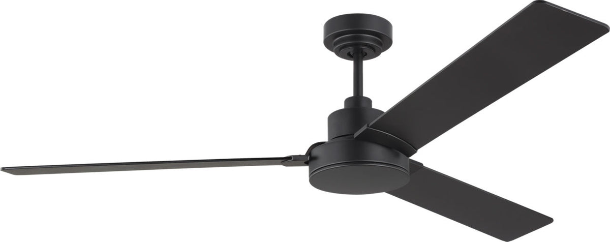 Generation Lighting Jovie 58 inch Midnight Black ceiling fan