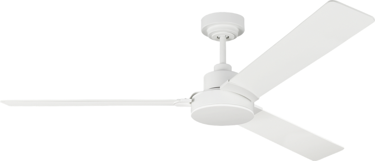 Generation Lighting 3JVR58RZW Jovie 58 58 inch Matte White Ceiling Fan