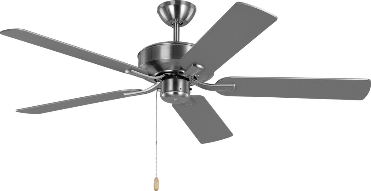 Generation Lighting 5LD52BS Linden 52 brushed steel ceiling fan