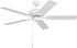 Generation Lighting 5LD52RZW Linden 52 matte white ceiling fan