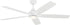 Generation Lighting Lowden 60 inch matte white ceiling fan