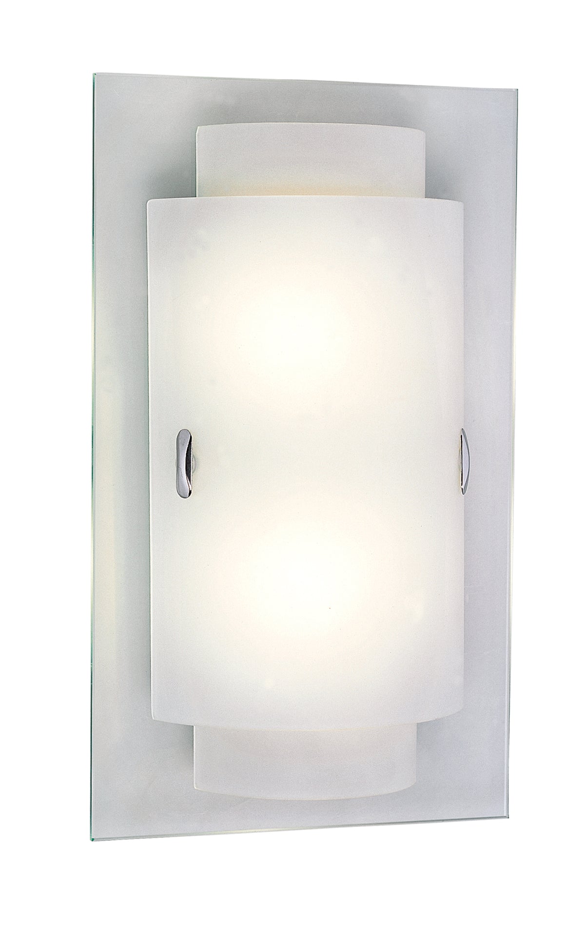 Trans Globe Lighting MDN-843 Noelle 2 Light Polished Chrome Wall Sconce