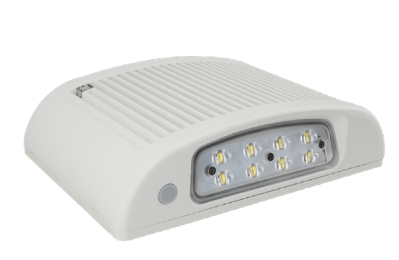 Westgate MELW-ACEM-40K-SDT-WH Emergency wall pack with photocell & self-diagnostic-test, 4000K, 18W, 1500LM White Finish