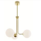 AFX Lighting METP27L30D1SB Metropolitan 27" Led Pendant - 3000k - 120v - Satin Brass Finish