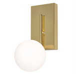 AFX Lighting METS0512L30D1SB Metropolitan 12" Led Wall Sconce Light - 3000k - 120v - Satin Brass Finish