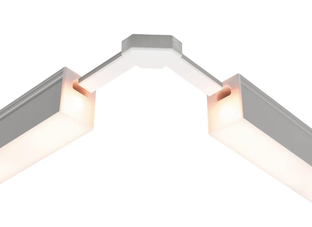 American Lighting MLINK-120-R MicroLink 120V Task Light "L" Shaped Connector (Unlit) Right